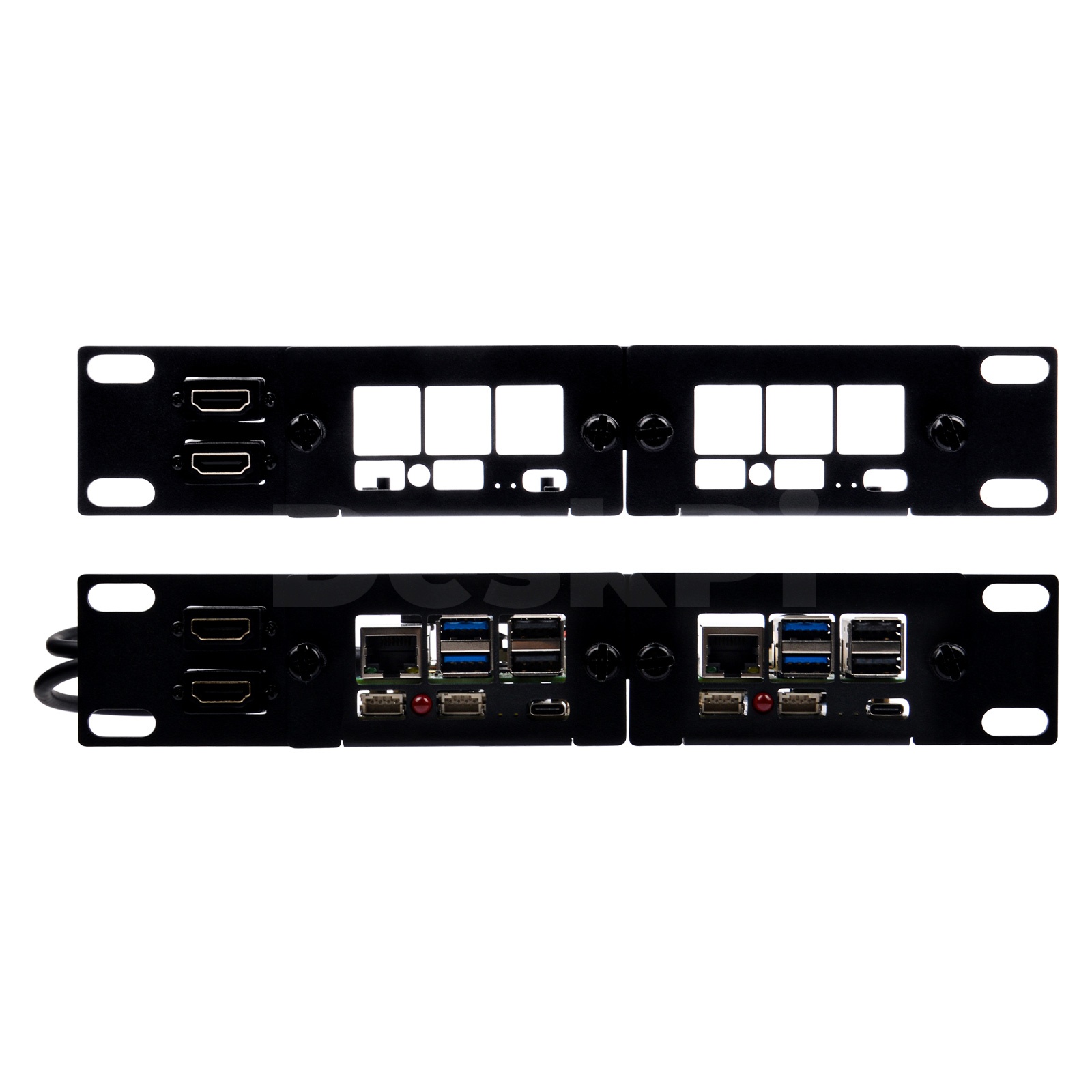 Deskpi Super6C - DeskPi Rackmate 10-inch 1U Rack Mount