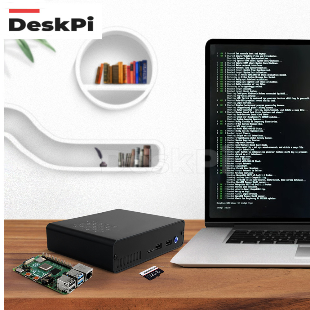 Deskpi Super6C - DeskPi Pro Set-Top Box GPIO Mở