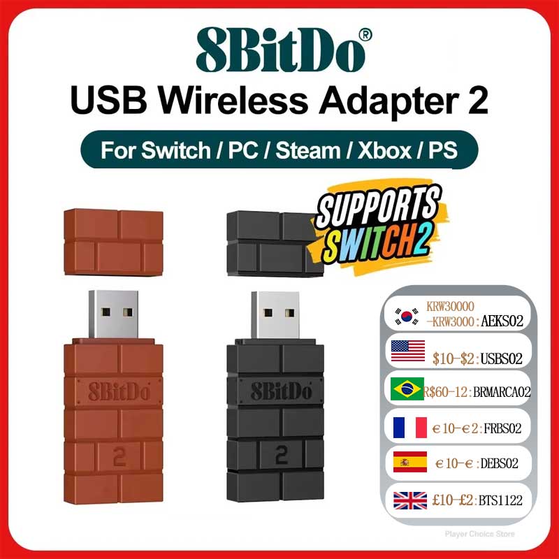 8BitDo USB Wireless Bluetooth  - đánh giá và giá Turing Pi 2