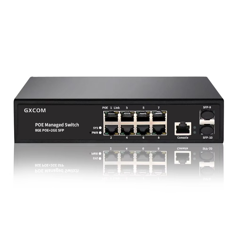 8 Port Gigabit L2-managed Laye - đánh giá và giá Managed Gigabit Poe Switch 8 Port 802.3At