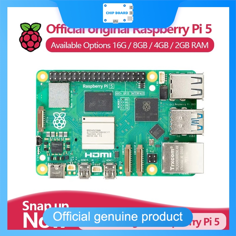 Official Raspberry Pi 5 Single - đánh giá và giá Raspberry Pi 5 8Gb