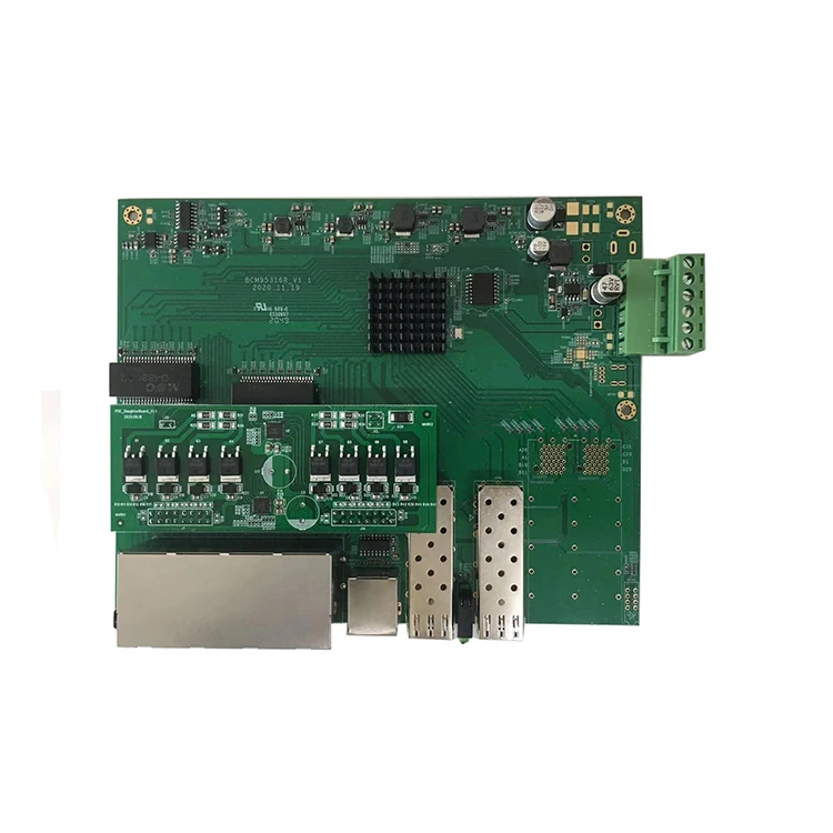 8 port 10/100/1000Mbps industr - đánh giá và giá Sfp+ 10G Managed Switch 8 Port