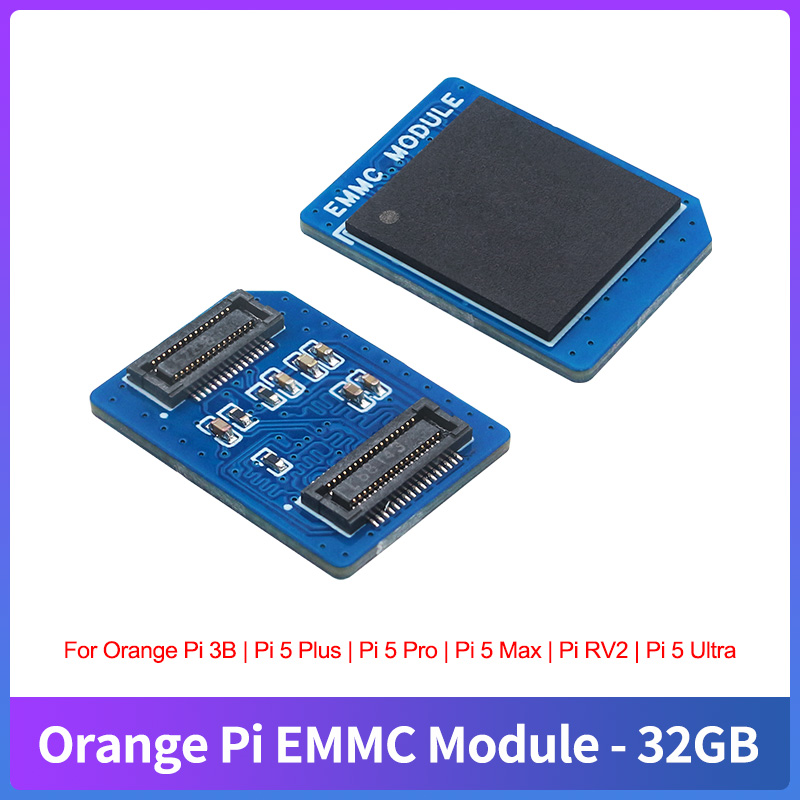 EMMC Module 32GB for Orange Pi - đánh giá và giá Orange Pi 5 Plus 32Gb