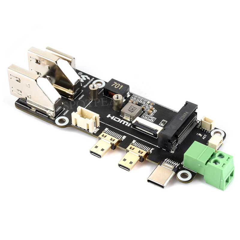 Raspberry Pi 5 PCIe to M.2 Mul - đánh giá và giá Turing Pi 2
