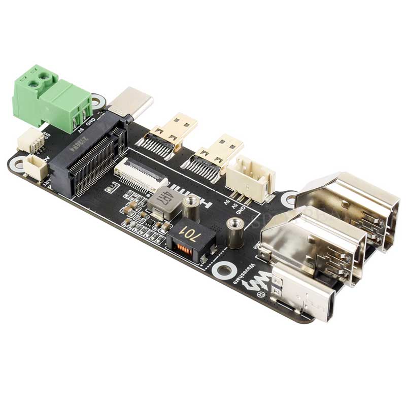 Raspberry Pi 5 PCIe to M.2 Mul - đánh giá và giá Turing Pi 2
