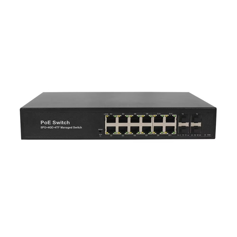 L3 Managed PoE Switch with 8*1 - đánh giá và giá Sfp+ 10G Managed Switch 8 Port