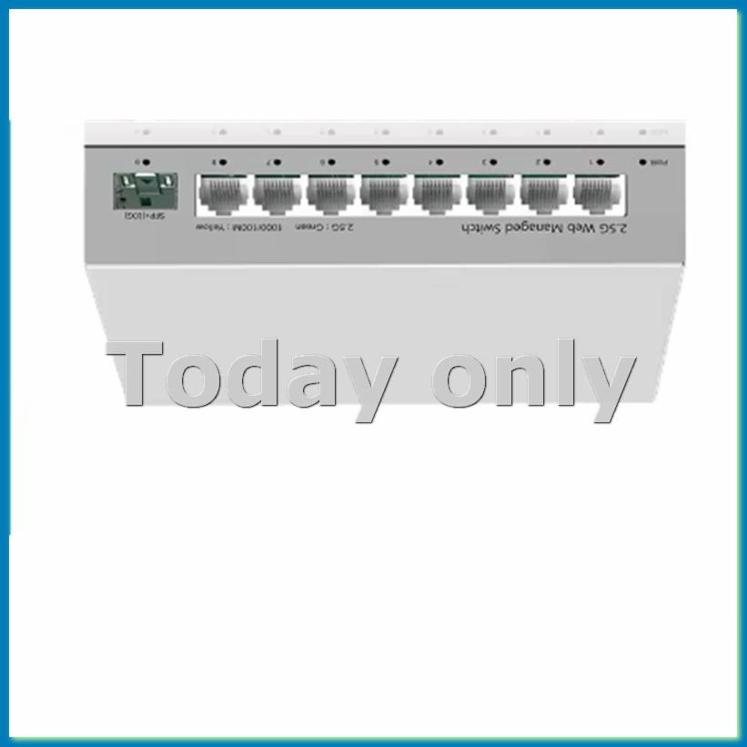 2.5GbE Smart Managed Switch 8  - đánh giá và giá Sfp+ 10G Managed Switch 8 Port