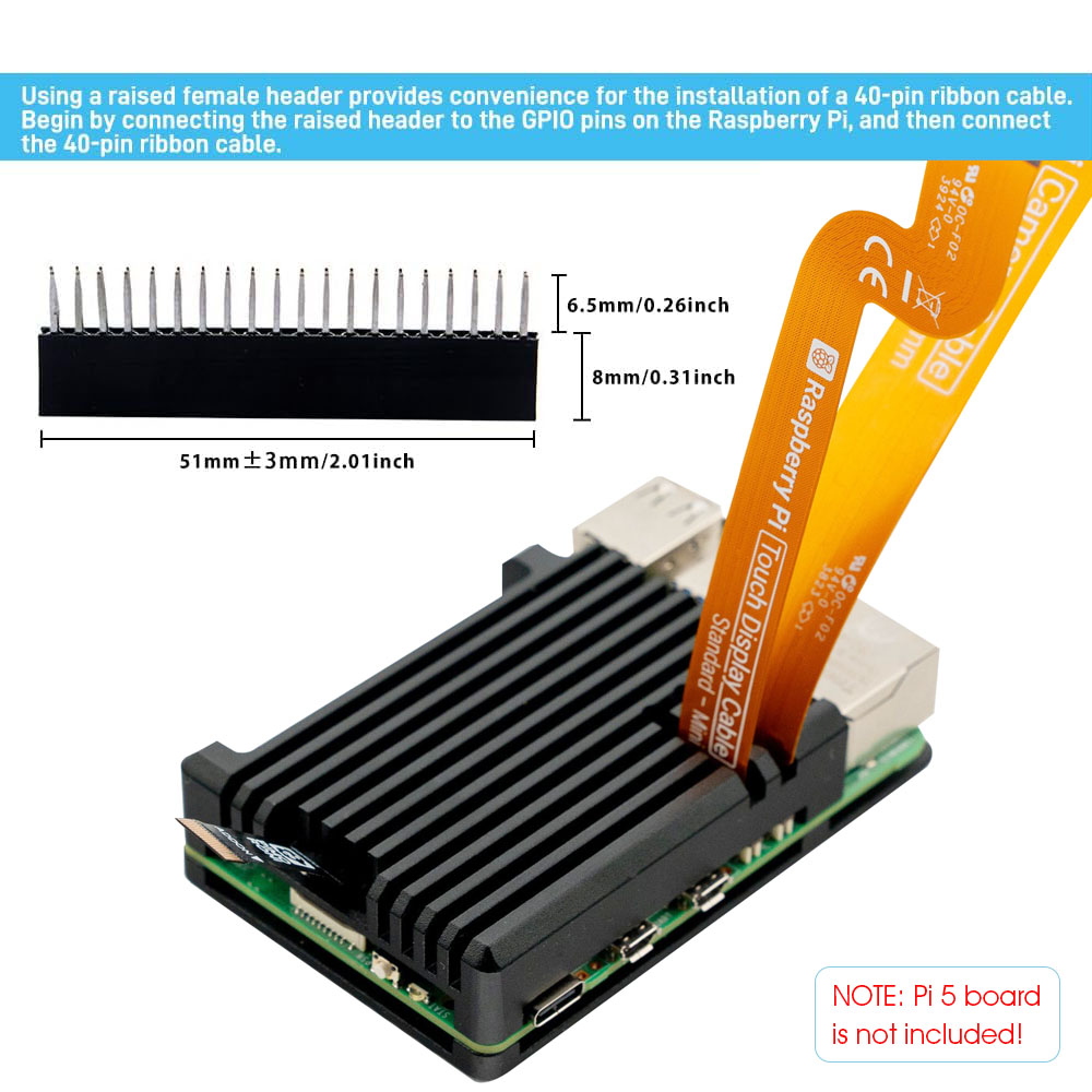 Raspberry Pi 5 Aluminum Armor  - đánh giá và giá Raspberry Pi 5 8Gb