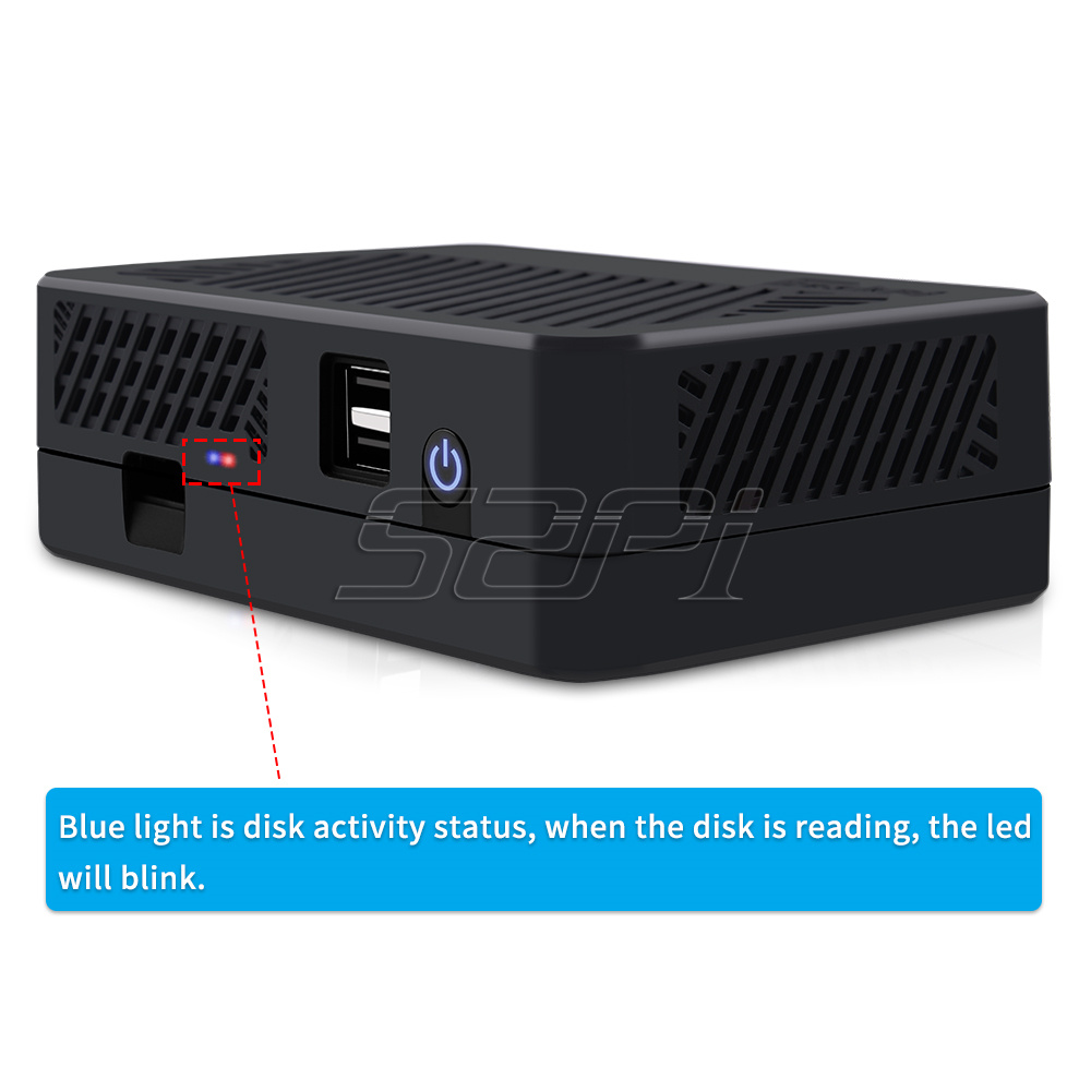 52Pi DeskPi Lite NAS Case with - đánh giá và giá Deskpi Super6C
