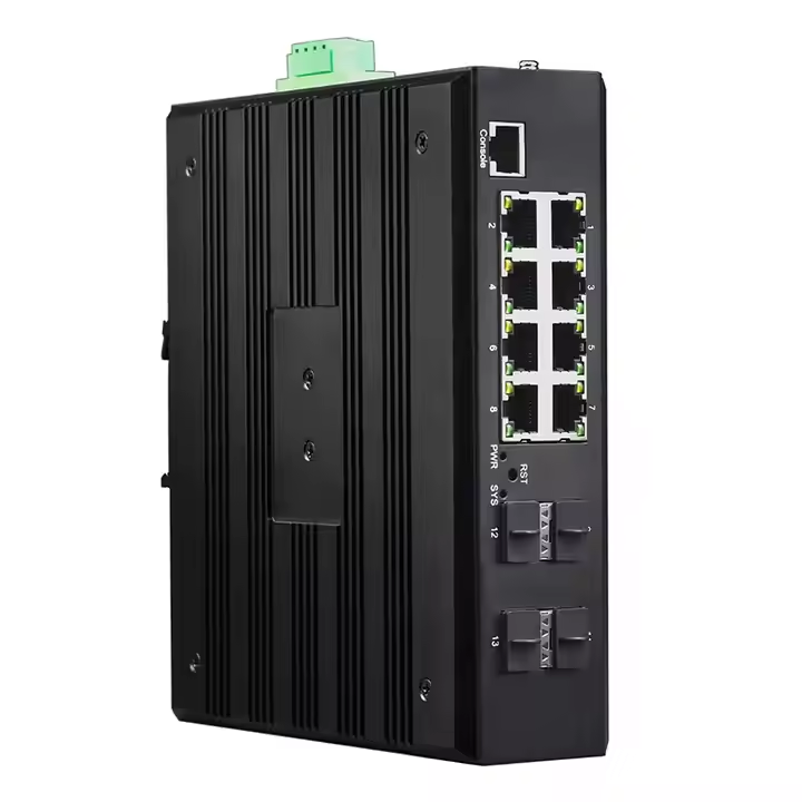 Industrial  L3 Managed 8-port  - đánh giá và giá Sfp+ 10G Managed Switch 8 Port