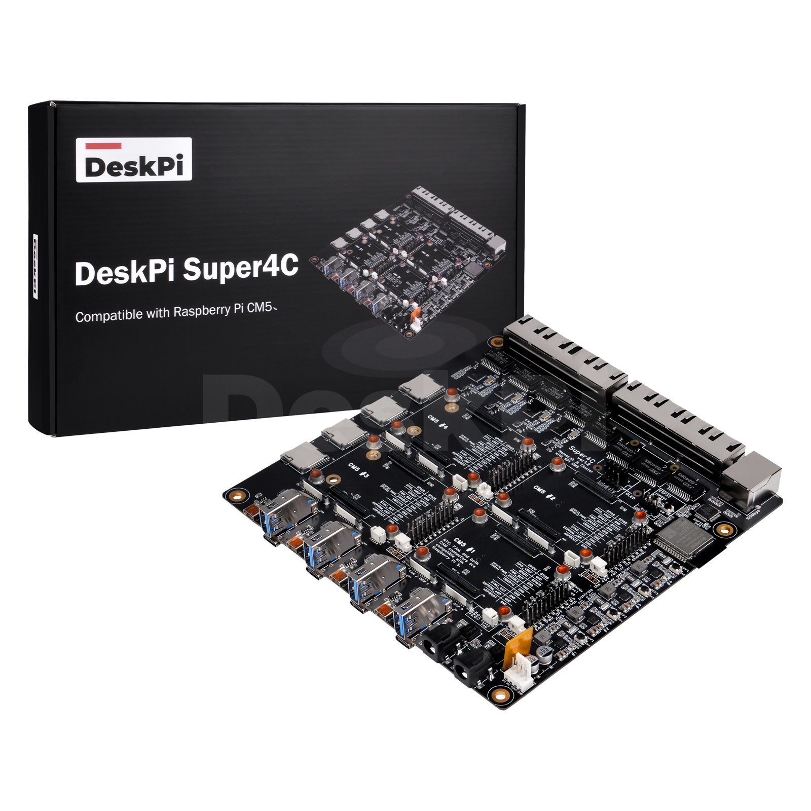 DeskPi Super4C Raspberry Pi CM - đánh giá và giá Deskpi Super6C