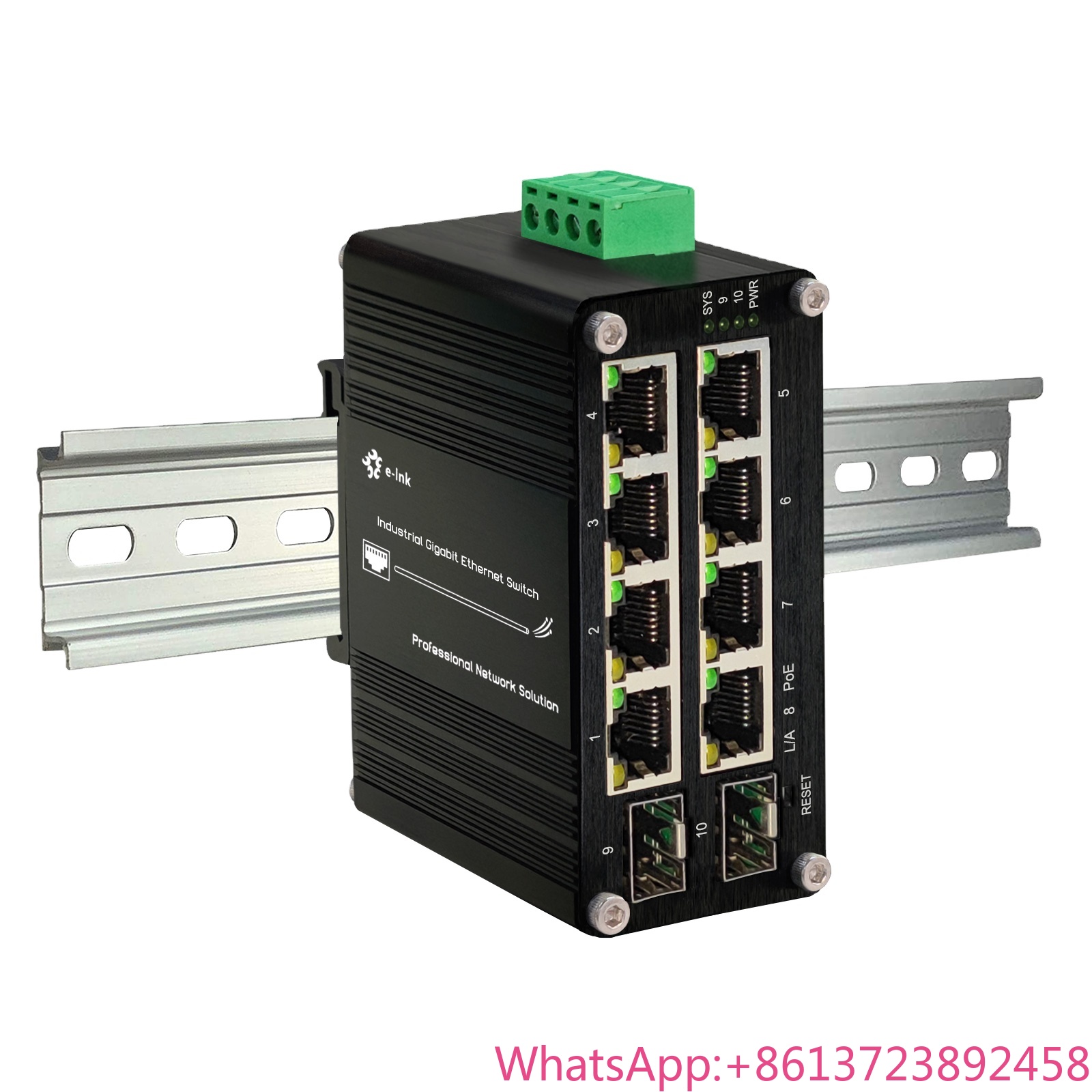 Managed PoE Switch 8 Port 10/1 - đánh giá và giá Managed Gigabit Poe Switch 8 Port 802.3At