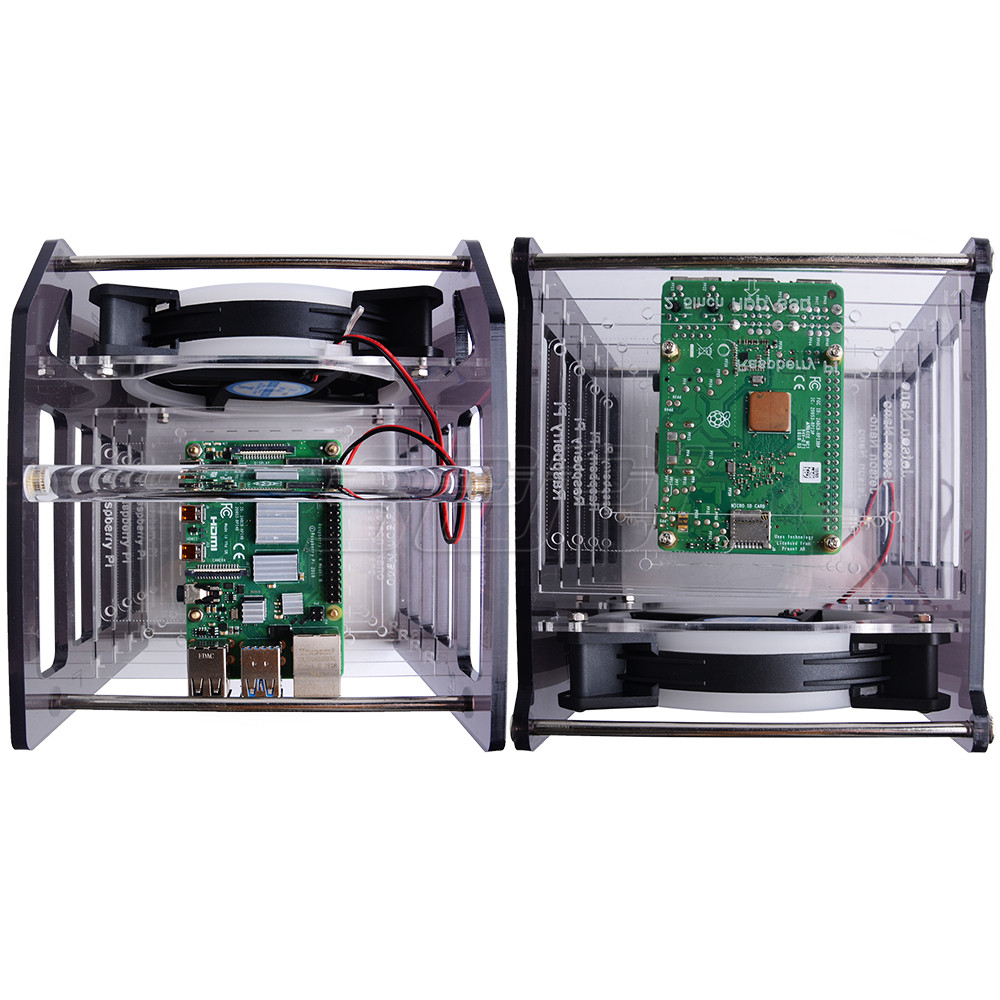 52Pi Giá Tháp 4 Lớp Acrylic Cụ - đánh giá và giá Deskpi Super6C