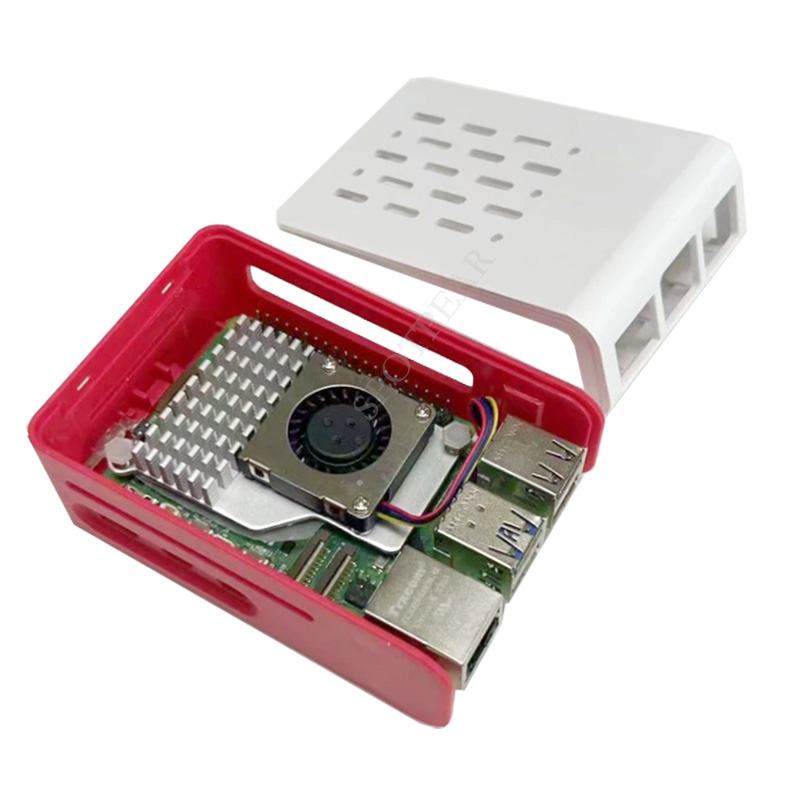 Raspberry Pi 5 Red-White cooli - đánh giá và giá Raspberry Pi 5 8Gb