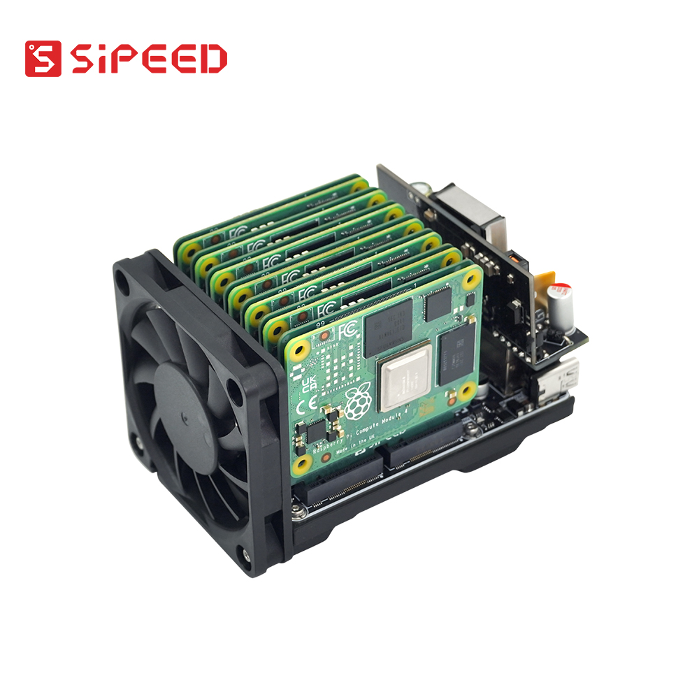 Sipeed NanoCluster 7x CM4/CM5  - đánh giá và giá Deskpi Super6C