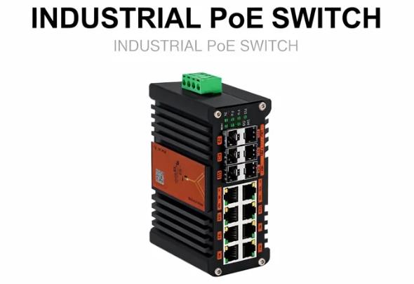 Industrial L2+ Managed PoE Swi - đánh giá và giá Managed Gigabit Poe Switch 8 Port 802.3At