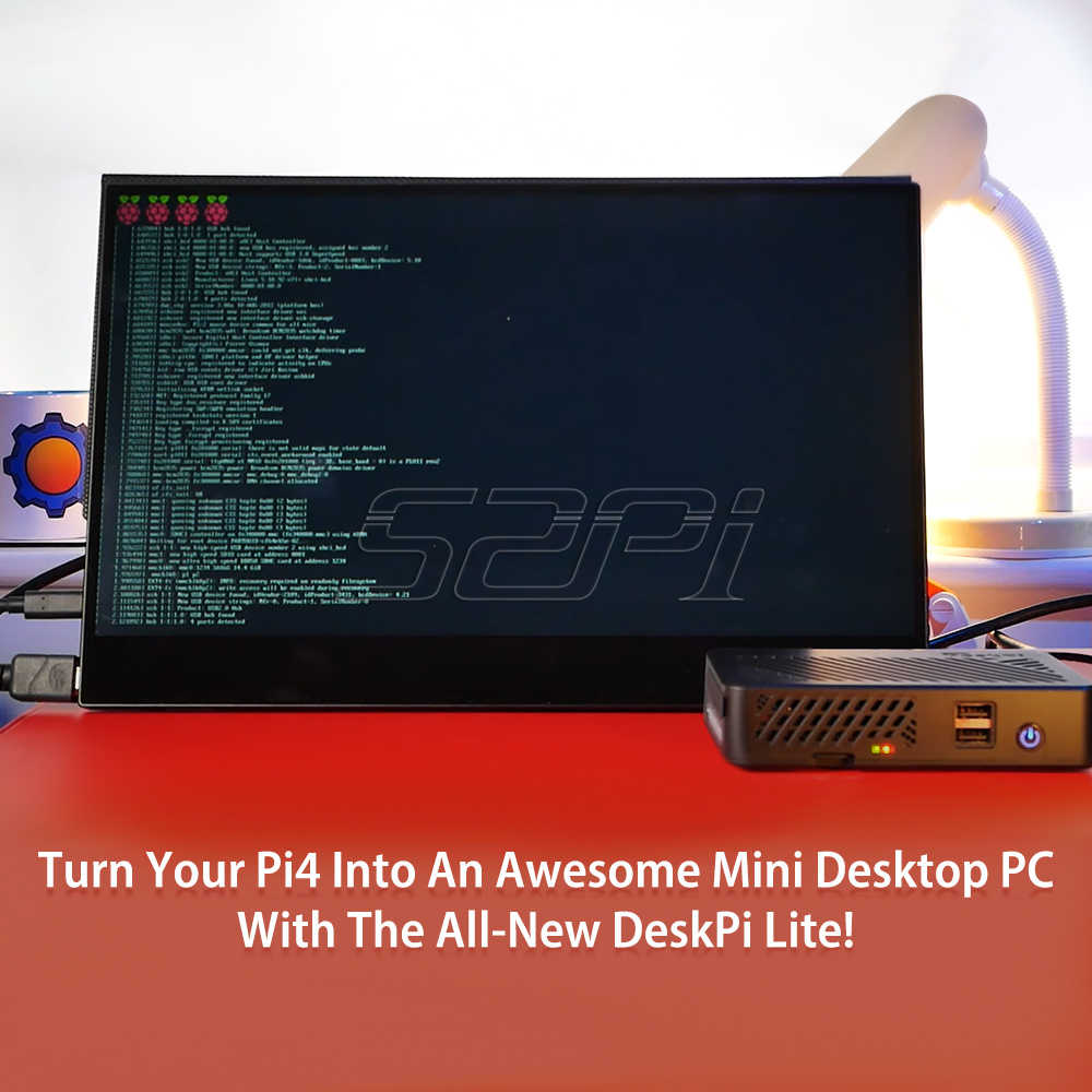 52Pi Raspberry Pi 4 Mẫu B Desk - đánh giá và giá Deskpi Super6C