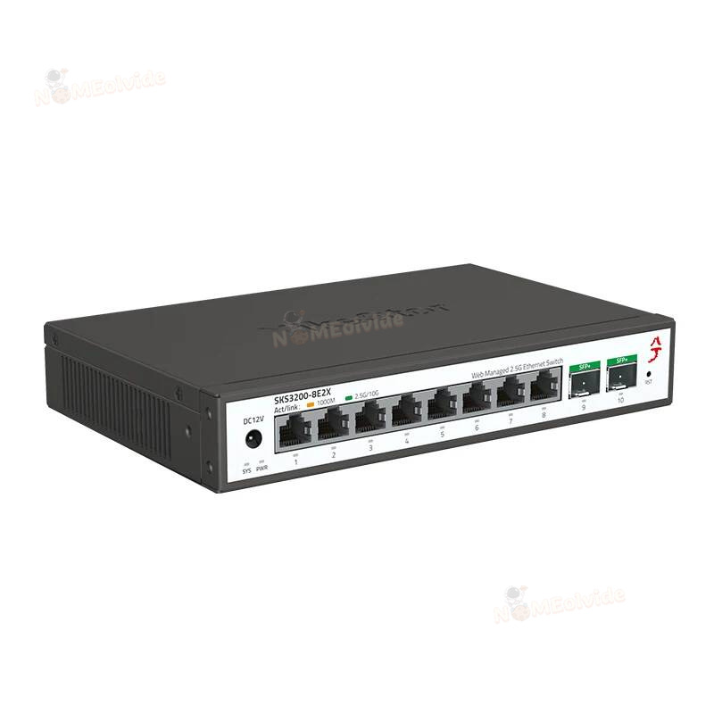 SKS3200 XikeStor 10 Ports L2 S - đánh giá và giá Sfp+ 10G Managed Switch 8 Port