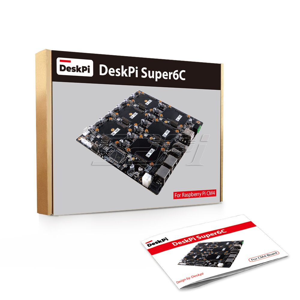 52Pi Mới DeskPi Super6C Raspbe - đánh giá và giá Deskpi Super6C